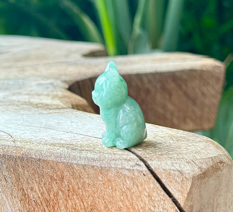 Mini Cat Carvings