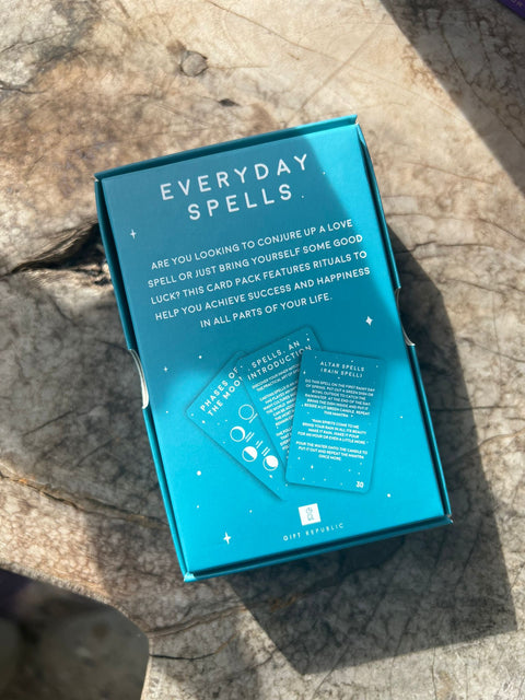 Everyday spells cards - set of 100