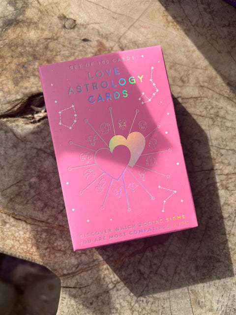 Love astrology cards - set of 100