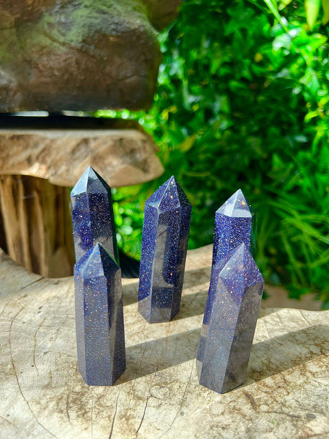 Blue Goldstone Tower