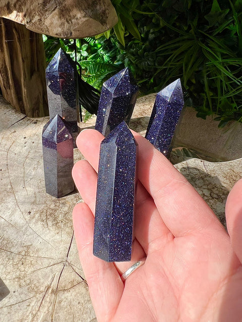 Blue Goldstone Tower