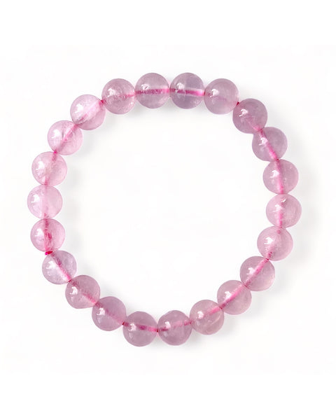 Rose Quartz Beaded Bracelet