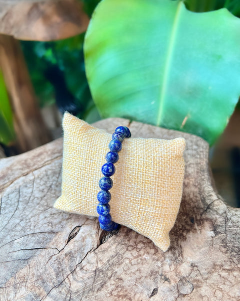 Lapis Lazuli Beaded Bracelet