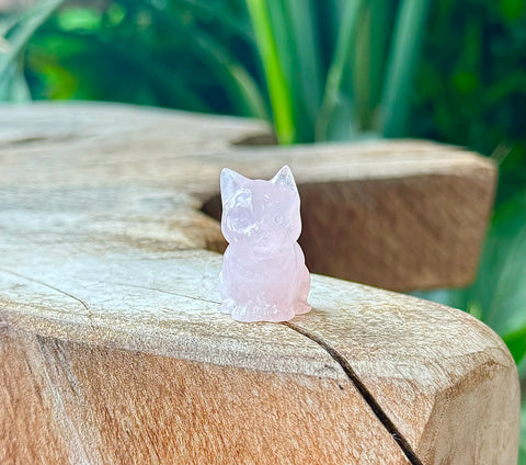 Mini Cat Carvings