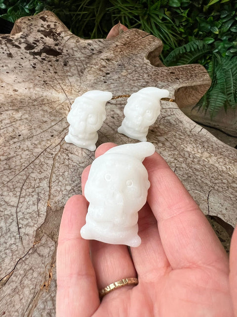 White Jade Santa