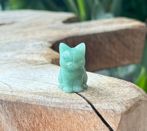 Mini Cat Carvings