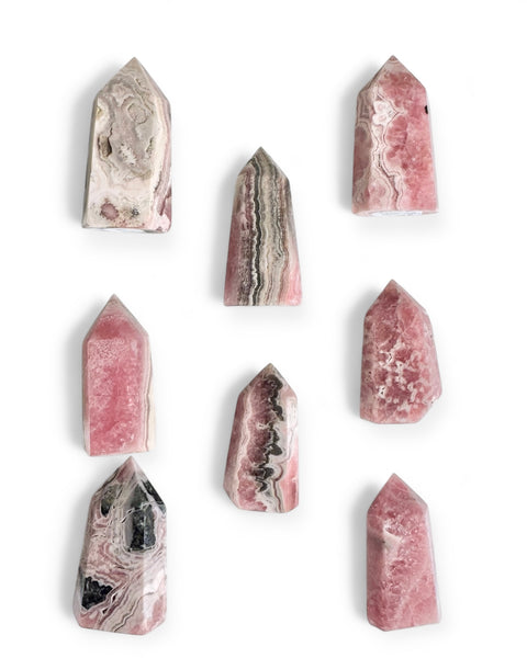 Rhodochrosite small tower