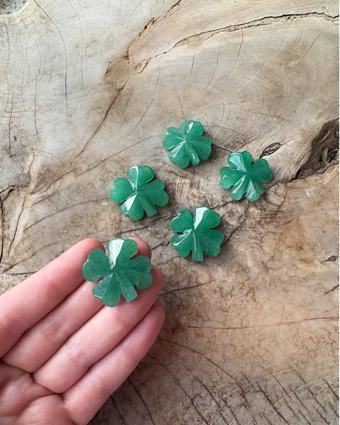 Aventurine Four Leaf Clover - Small