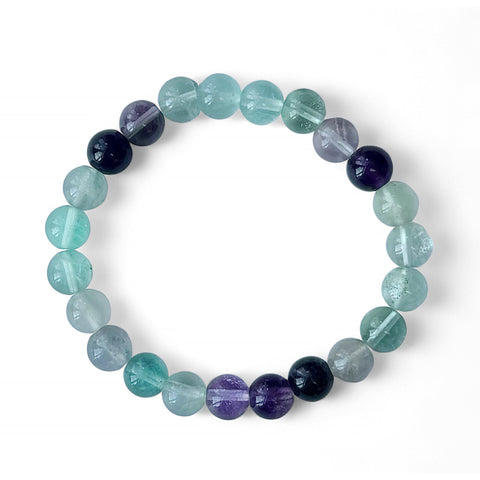 Fluorite Beaded Bracelet