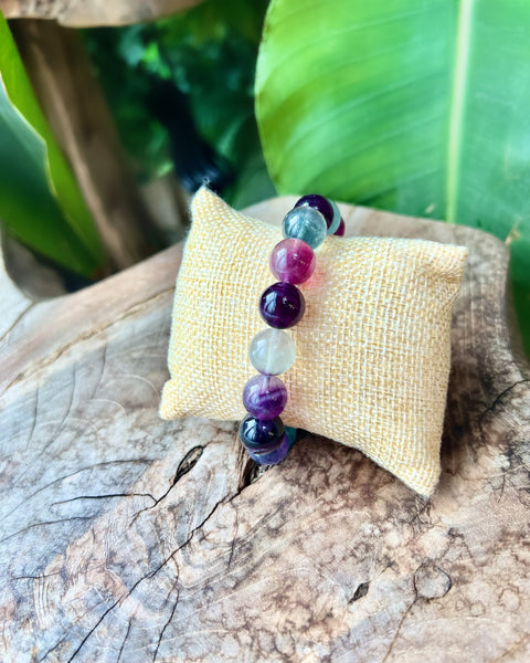 Fluorite Beaded Bracelet