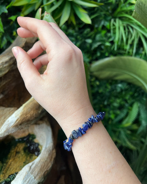 Sodalite Chip Bracelet