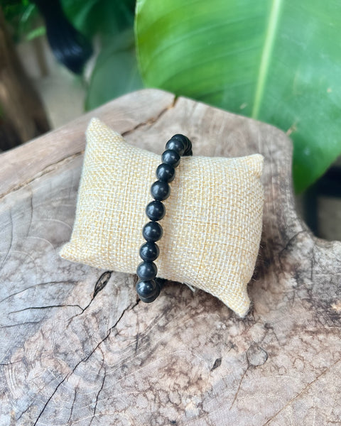 Shungite Beaded Bracelet
