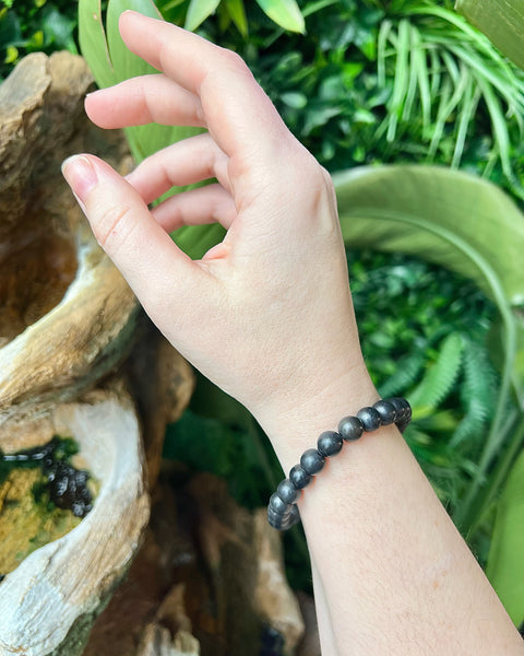 Shungite Beaded Bracelet