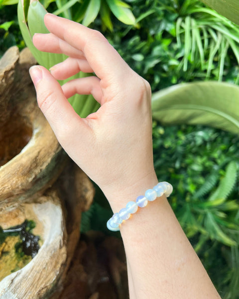 Opalite Bead Bracelet