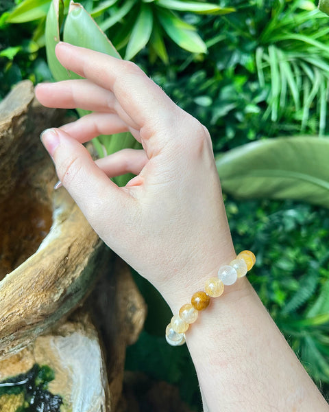 Golden Healer Beaded Bracelet
