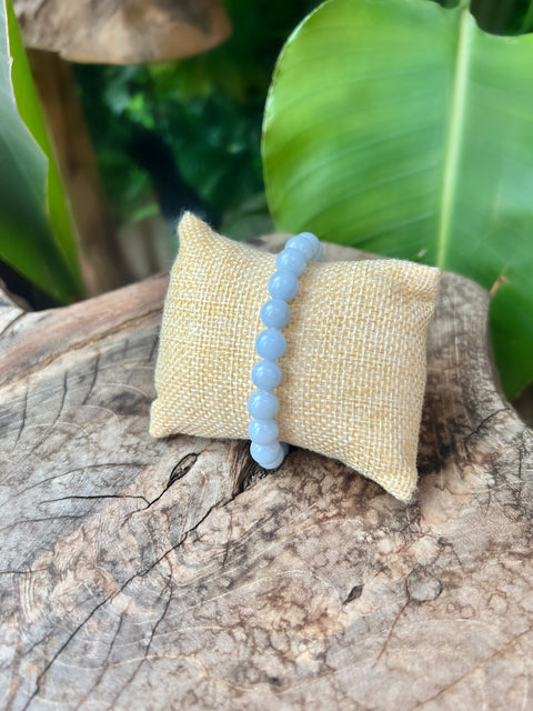 Angelite Beaded Bracelet