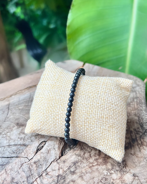 Shungite Beaded Bracelet