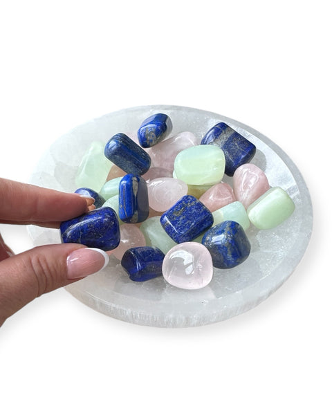 Selenite bowl - large