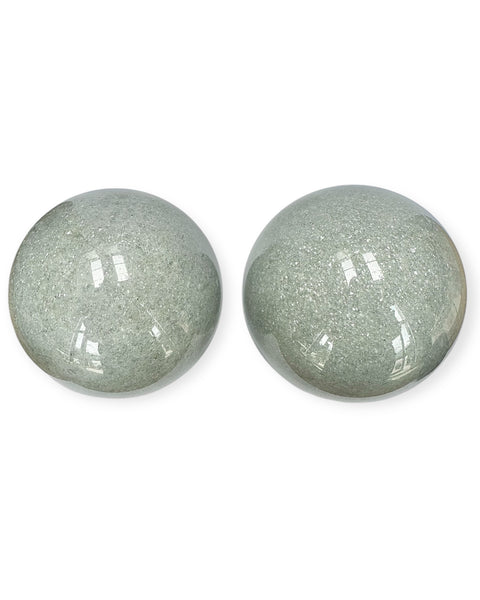 Grey strawberry quartz sphere