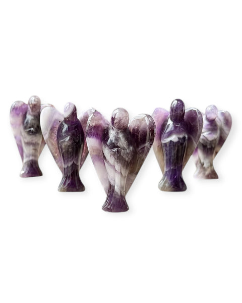 Chevron amethyst angel