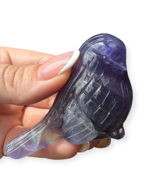 Bird carving