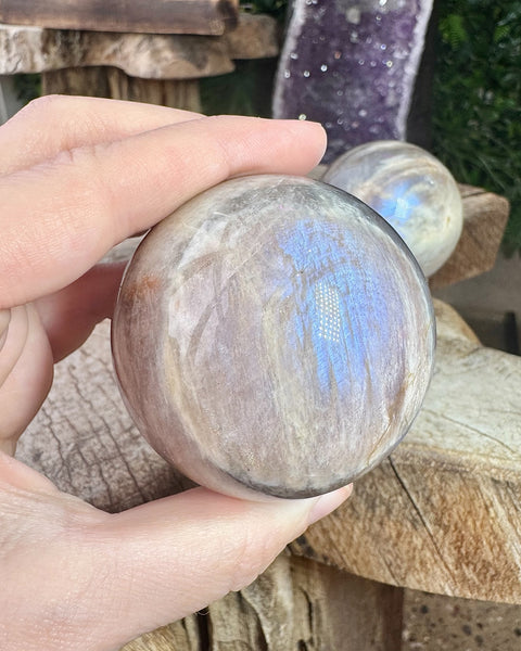 Moonstone sphere - Large