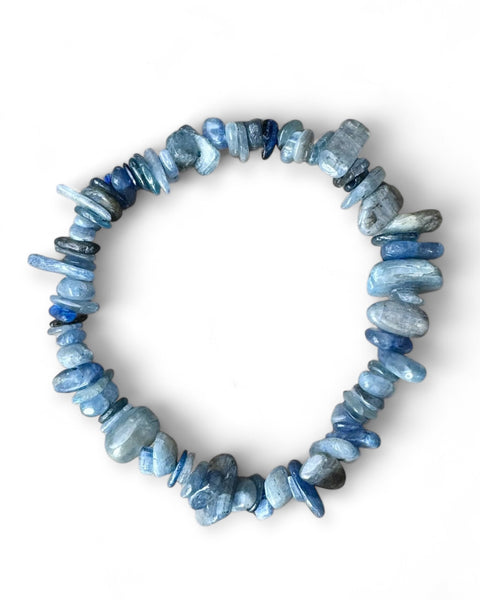Kyanite chip bracelet