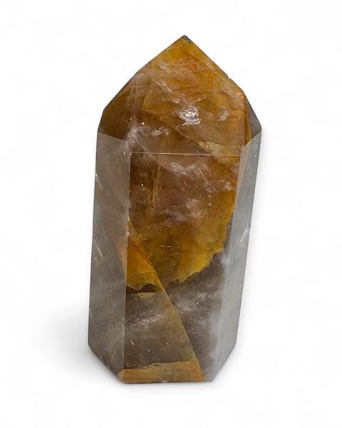 Smoky golden healer quartz towers