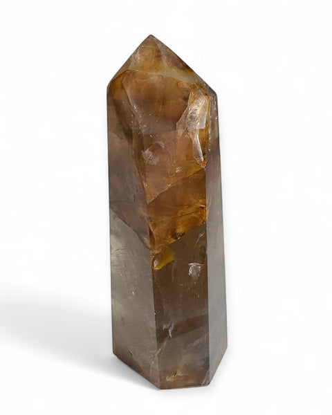 Smoky golden healer quartz towers