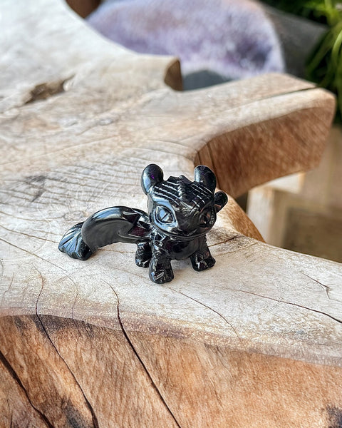 Obsidian toothless dragon