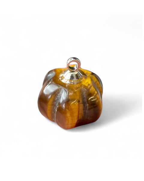 Mini crystal pumpkin charm