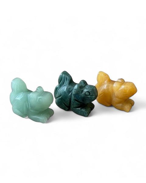 Squirrel carving