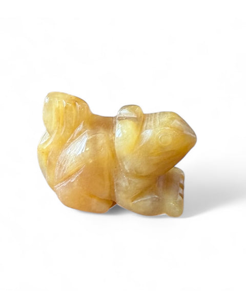 Squirrel carving