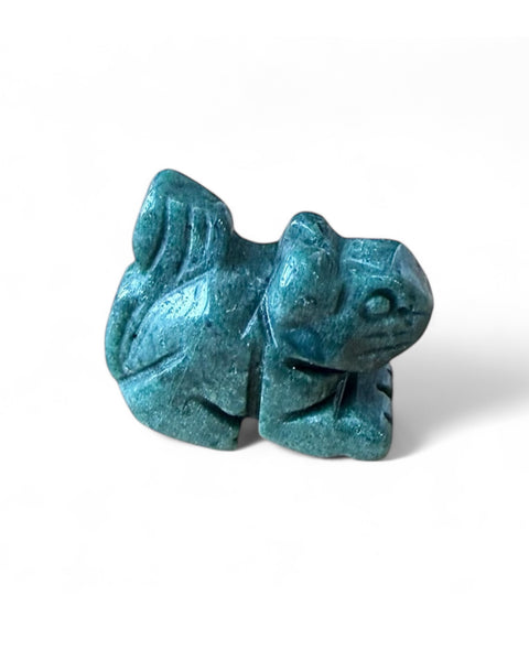 Squirrel carving