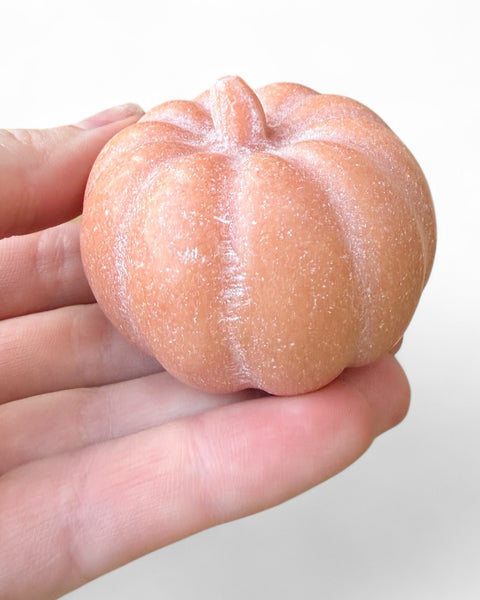 Orange calcite pumpkin