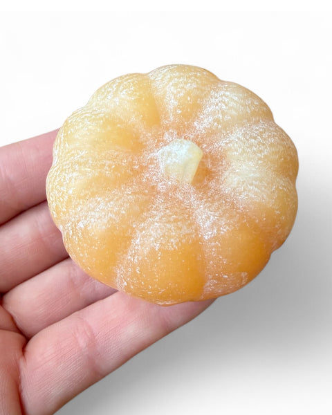 Orange calcite pumpkin