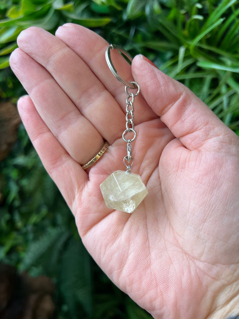 Crystal Keyring - Polygon