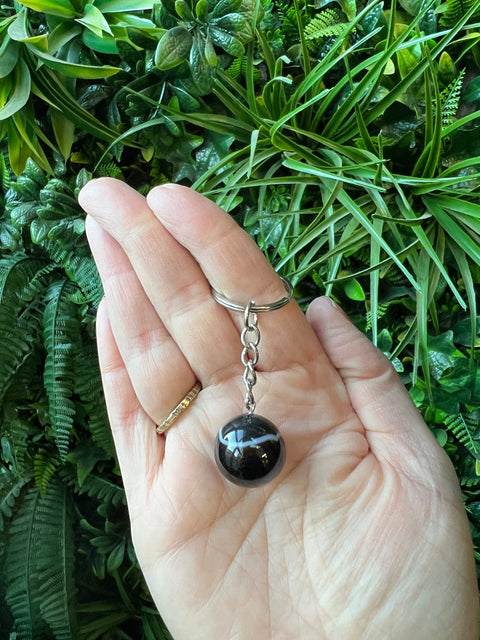 Crystal Keyring - Sphere