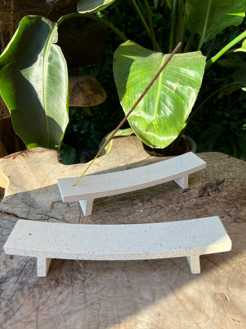 speckled incense holder