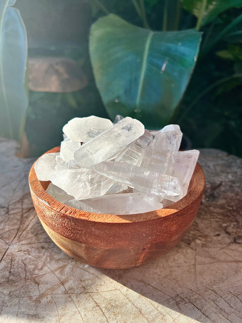 Lemurian quartz point
