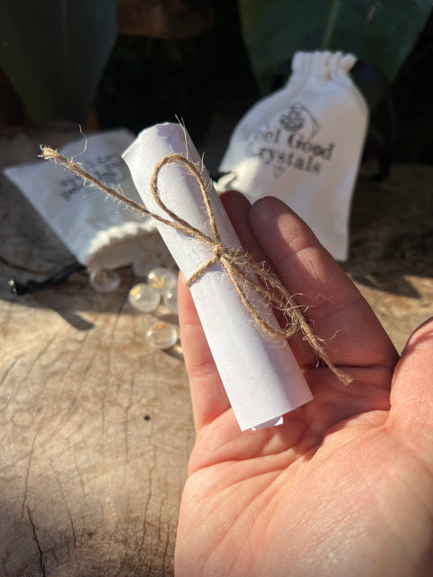 Clear Quartz Runes.