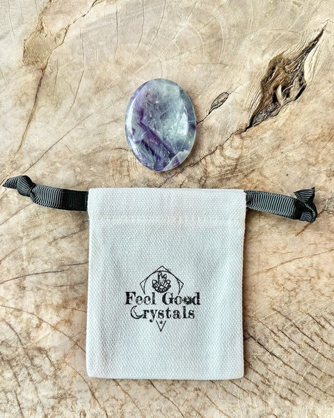Fluorite Thumb Worry Stone
