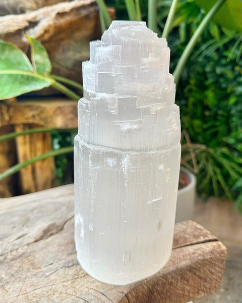 Selenite Lamp