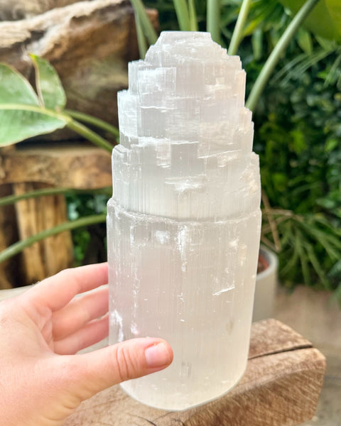 Selenite Lamp