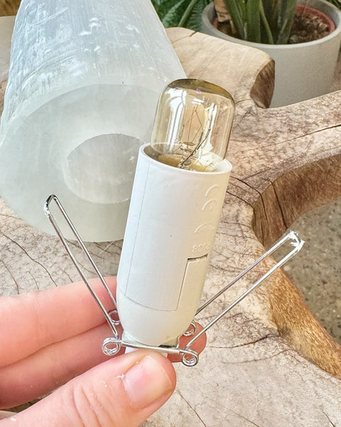 Selenite Lamp
