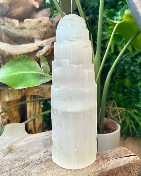 Selenite Lamp