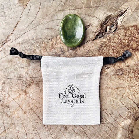 Jade Thumb Worry Stone