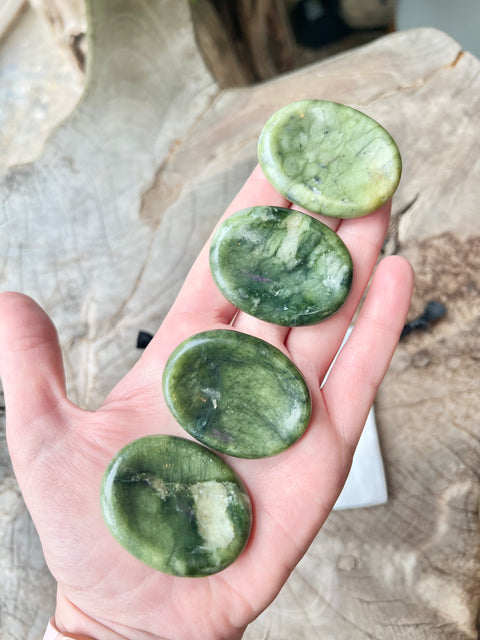 Jade Thumb Worry Stone