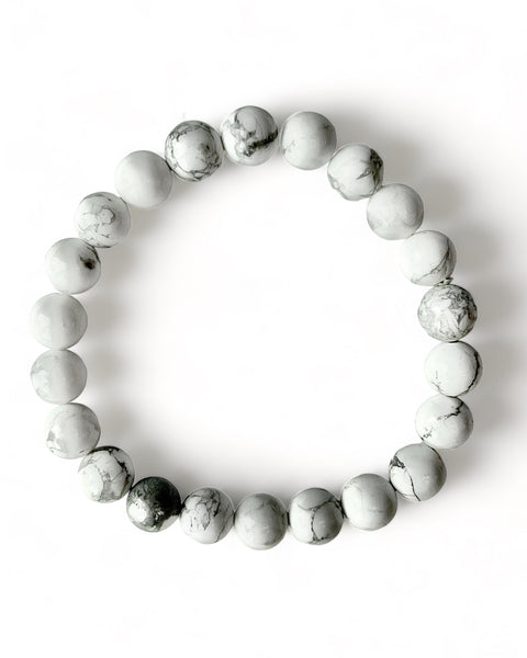 Howlite Beaded Bracelet