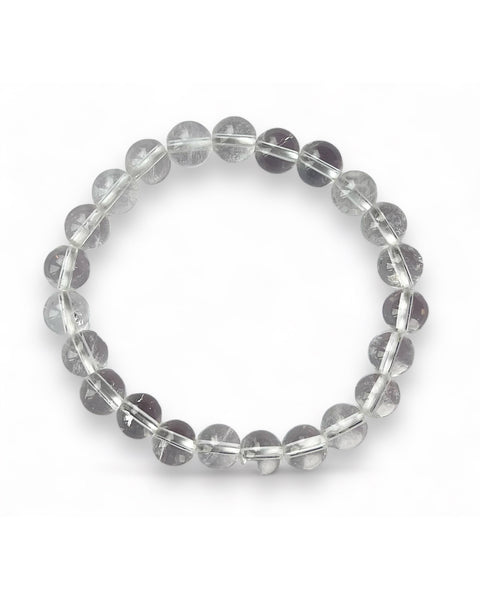 Clear Quartz Beaded Bracelet